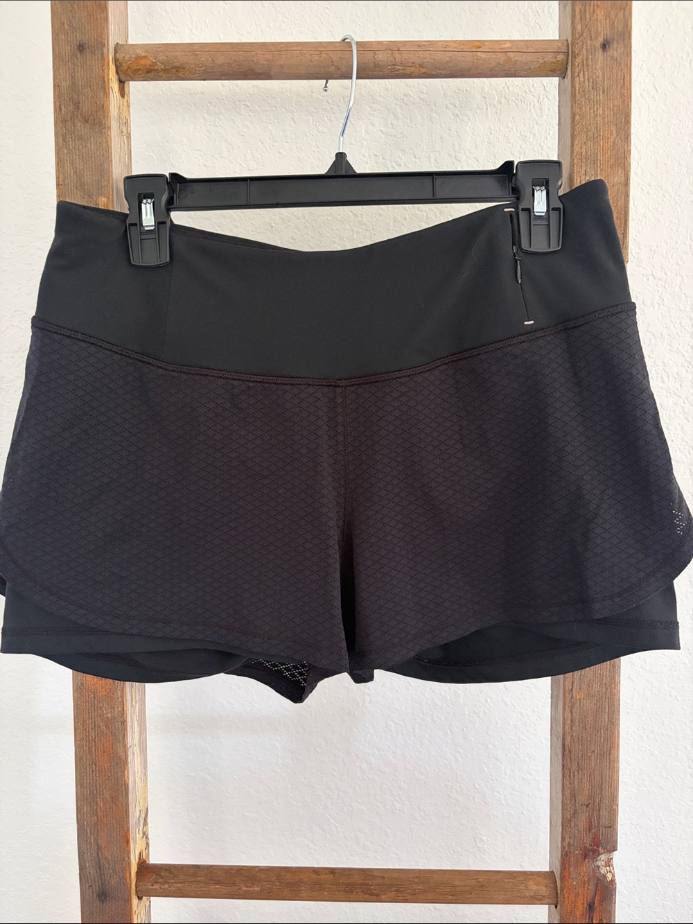 CALIA by Carrie Underwood Black Layered Athletic Shorts